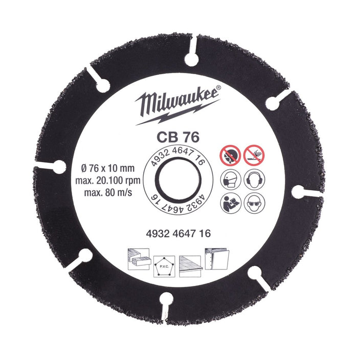 Kappeskive CB 76 mm