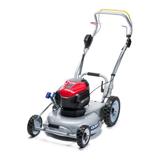 GRIN BM46A-82V batterigressklipper - med 8 Ah batteri og lader