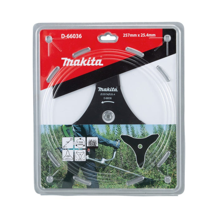Kratt-/gressblad, 3-tenner 255X25,4mm D-66036