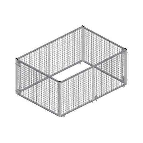 Nettinggrind komplett-193x132x90