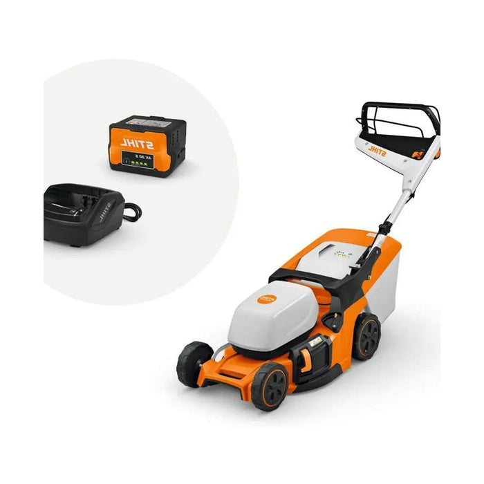 Stihl RMA 448 V MED BATTERI AK 30 S OG LADER AL 101