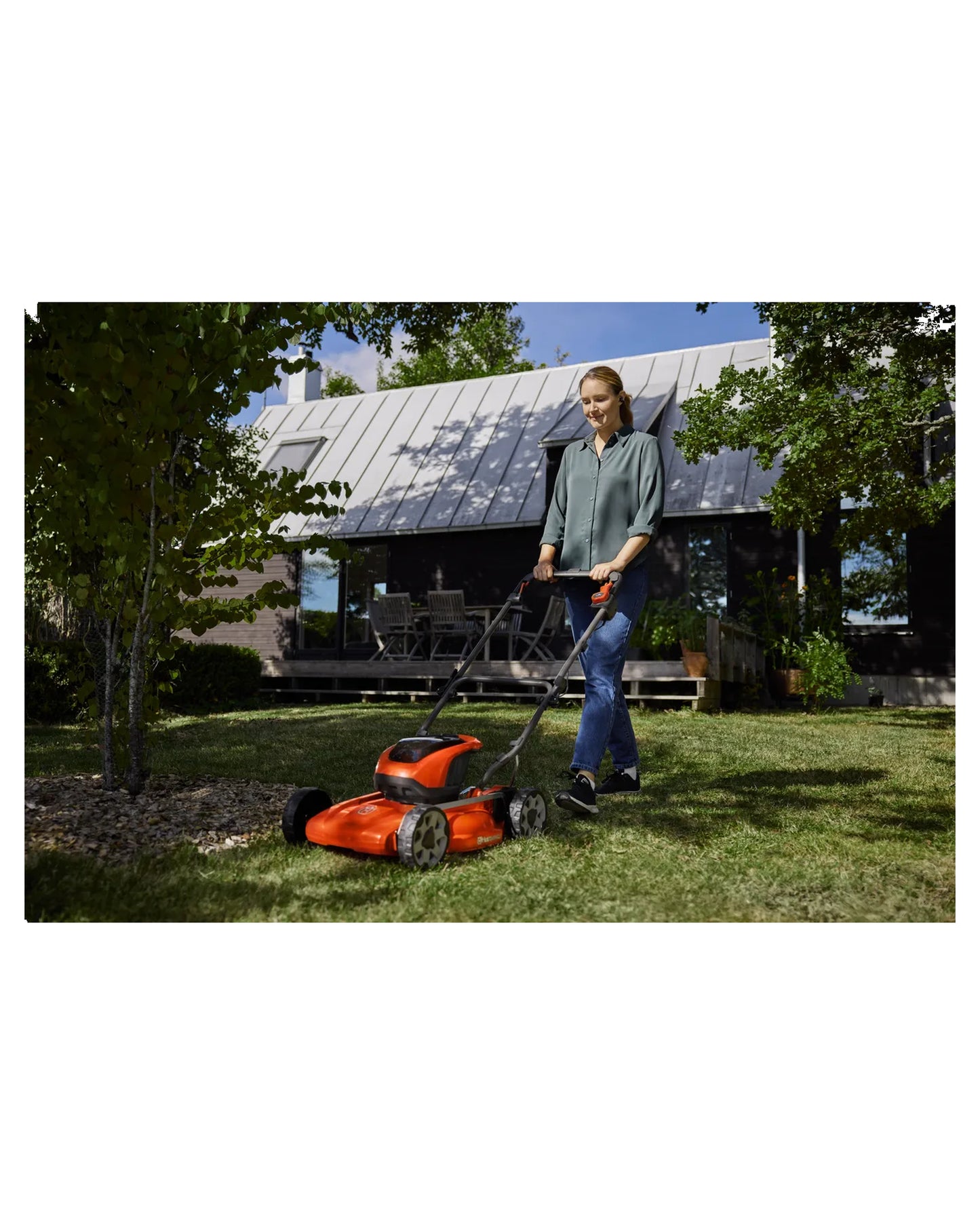 HUSQVARNA LB 144i med batteri og lader