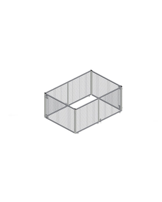 Nettinggrind komplett-193x132x90