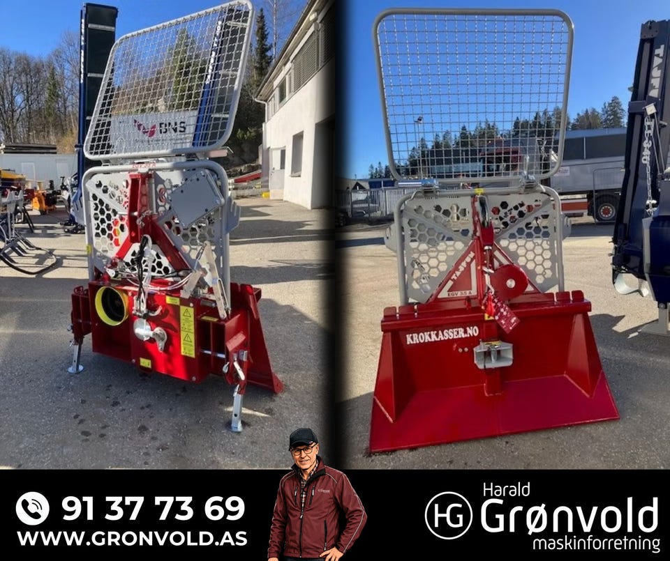 SKOGSVINSJ TIL TRAKTOR - TAJFUN EGV 35 A