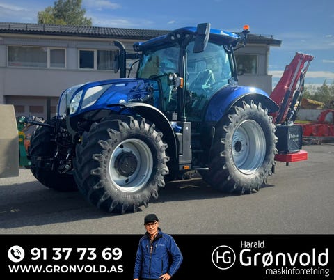 New Holland T6 180. Stage V. Autocommand Blue Power