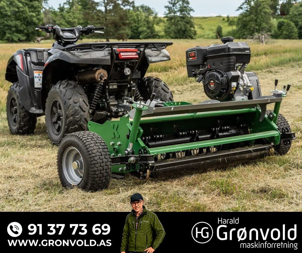 ATV-klipper med luke, 1,2 m, Briggs and Stratton 13,5 hk