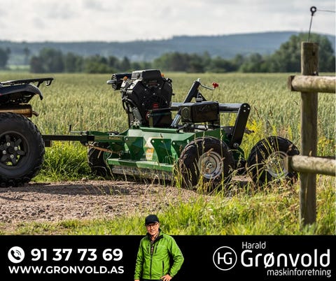 ATV-klipper XL med luke, 1,5 m, 25 hk